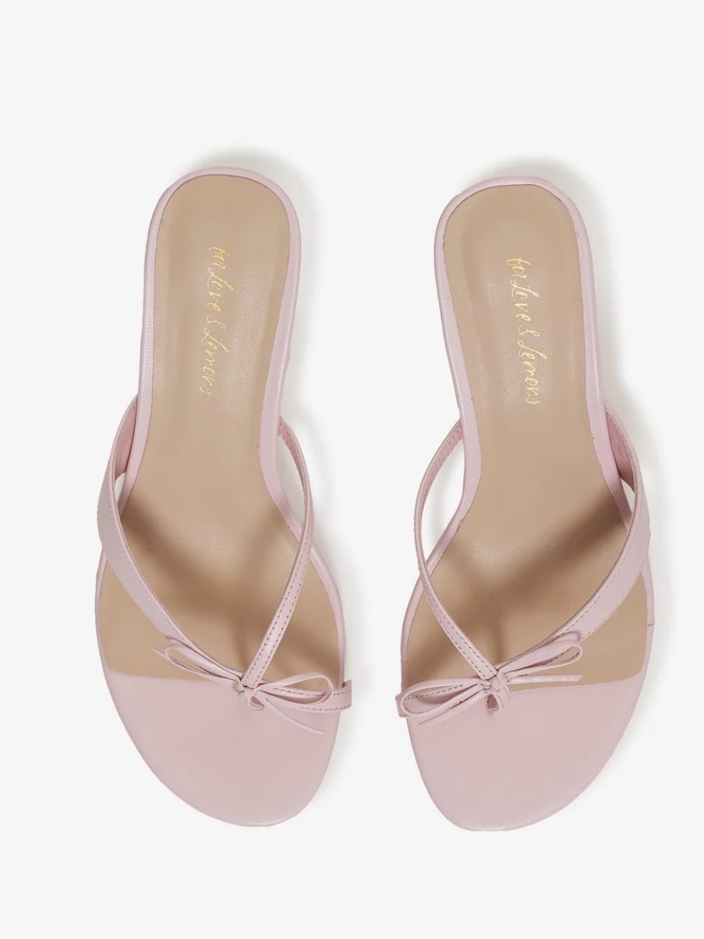 For Love and Lemons Pink Elea Heel Size 38, NWOT - Picture 2 of 6